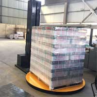 Semi Automatic Pallet Wrappers